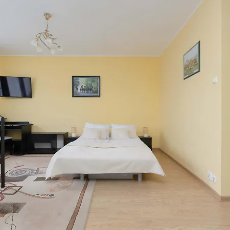 公寓 Cozy For 4 People With Swimming Pool And Tennis Court By Renters 波兹南